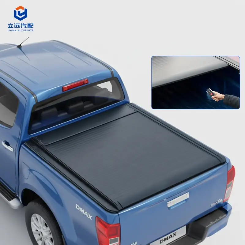 Elektromos kemény alumínium visszahúzható Tonneau burkolat Isuzuhoz