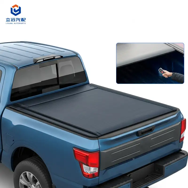 Elektromos kemény alumínium visszahúzható Tonneau burkolat Nissan Mitsubishihez