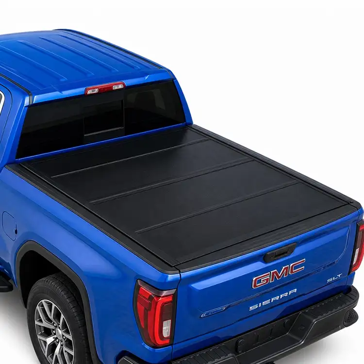 Alacsony profilú kemény, négyszeres Tonneau burkolat a GMC Sierra számára