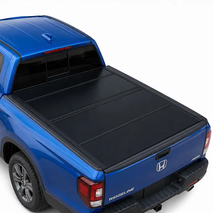 Alacsony profilú, kemény, négyszeres Tonneau burkolat a Honda Ridgeline számára