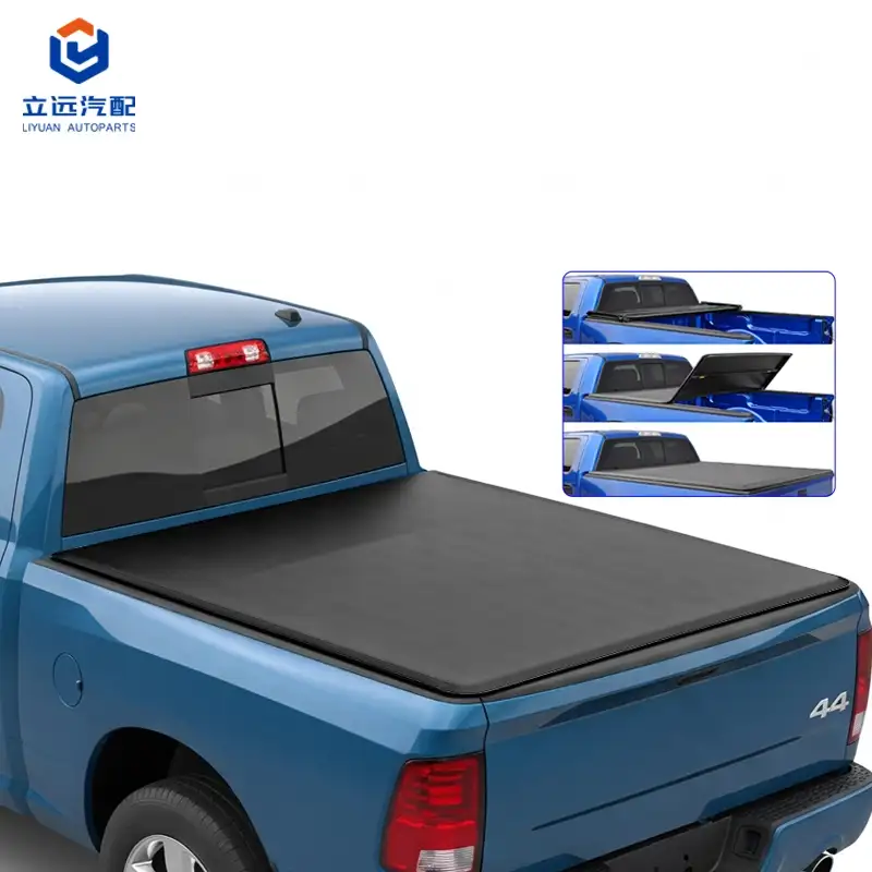 Puha vinyl háromszoros Tonneau borító a Dodge-hoz