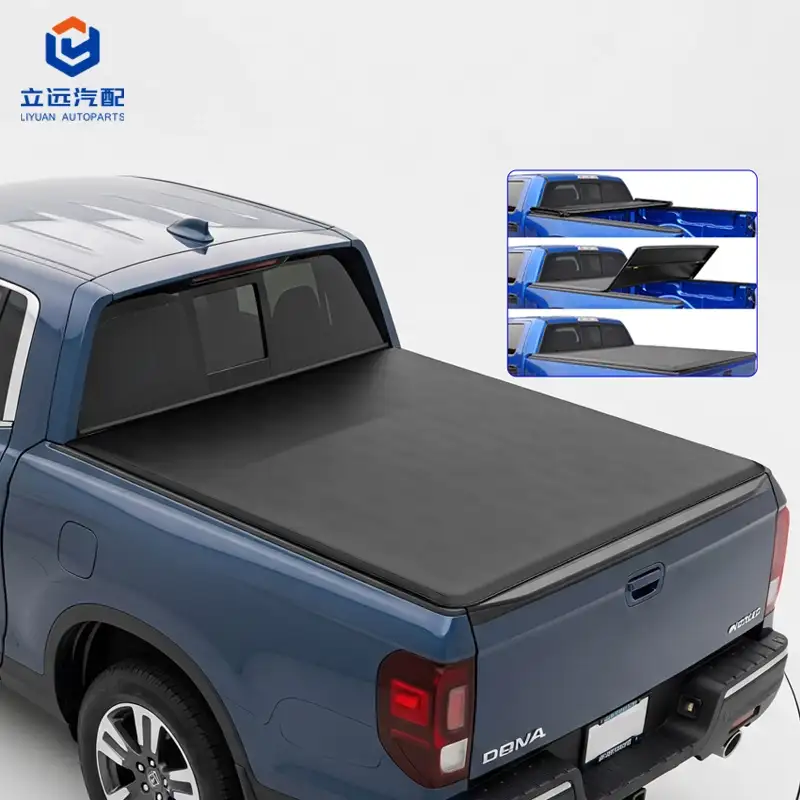 Puha vinyl háromszoros Tonneau burkolat Honda Jeephez