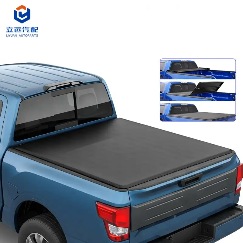 Puha vinyl háromszoros Tonneau borítás Nissan Suzukihoz